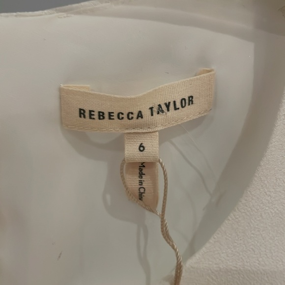 NWT Rebecca Taylor Fringe Shirt - Size 6 - Picture 3 of 8